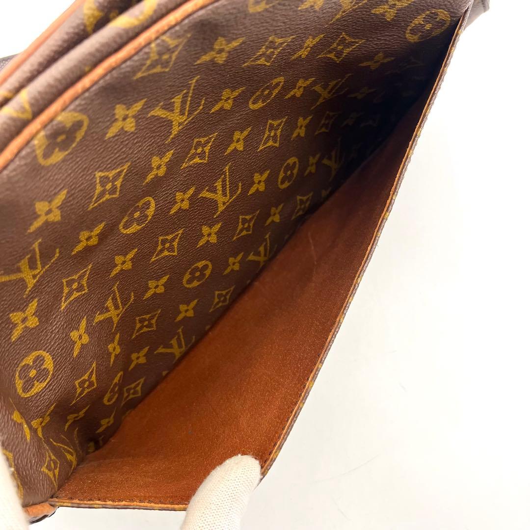 ルイヴィトン ヴィンテージ 前期ナイル モノグラム ショルダーバッグ 正規品 茶