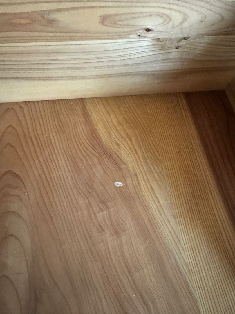 前面ガラス引き出し2段×ガラス戸棚×木製小引き出し3杯　食器棚　シャツケース