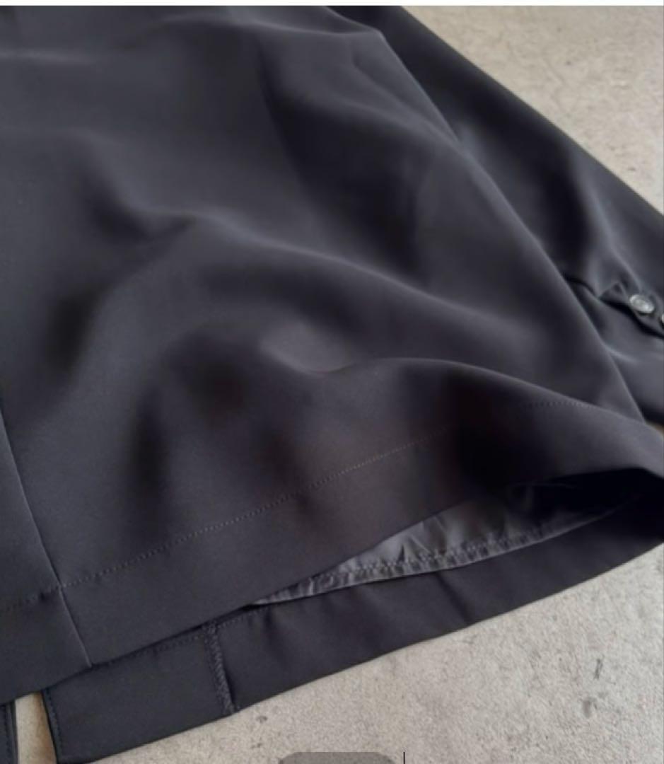 ジャケット・アウター ARULLE collarless cocoon jacket