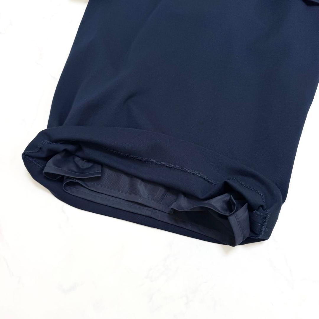 sss マメ クロゴウチ ペプラム ジャージーワンピース オケージョン