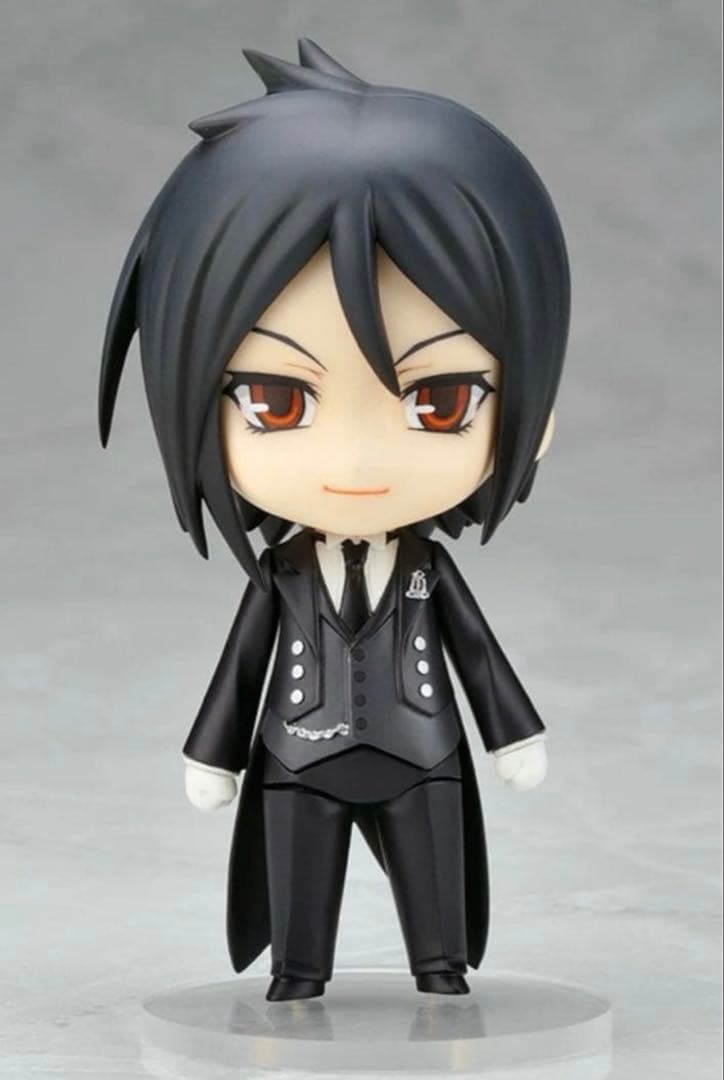 黒執事　ねんどろいど　セバスチャン　フィギュア　黒猫　悪魔