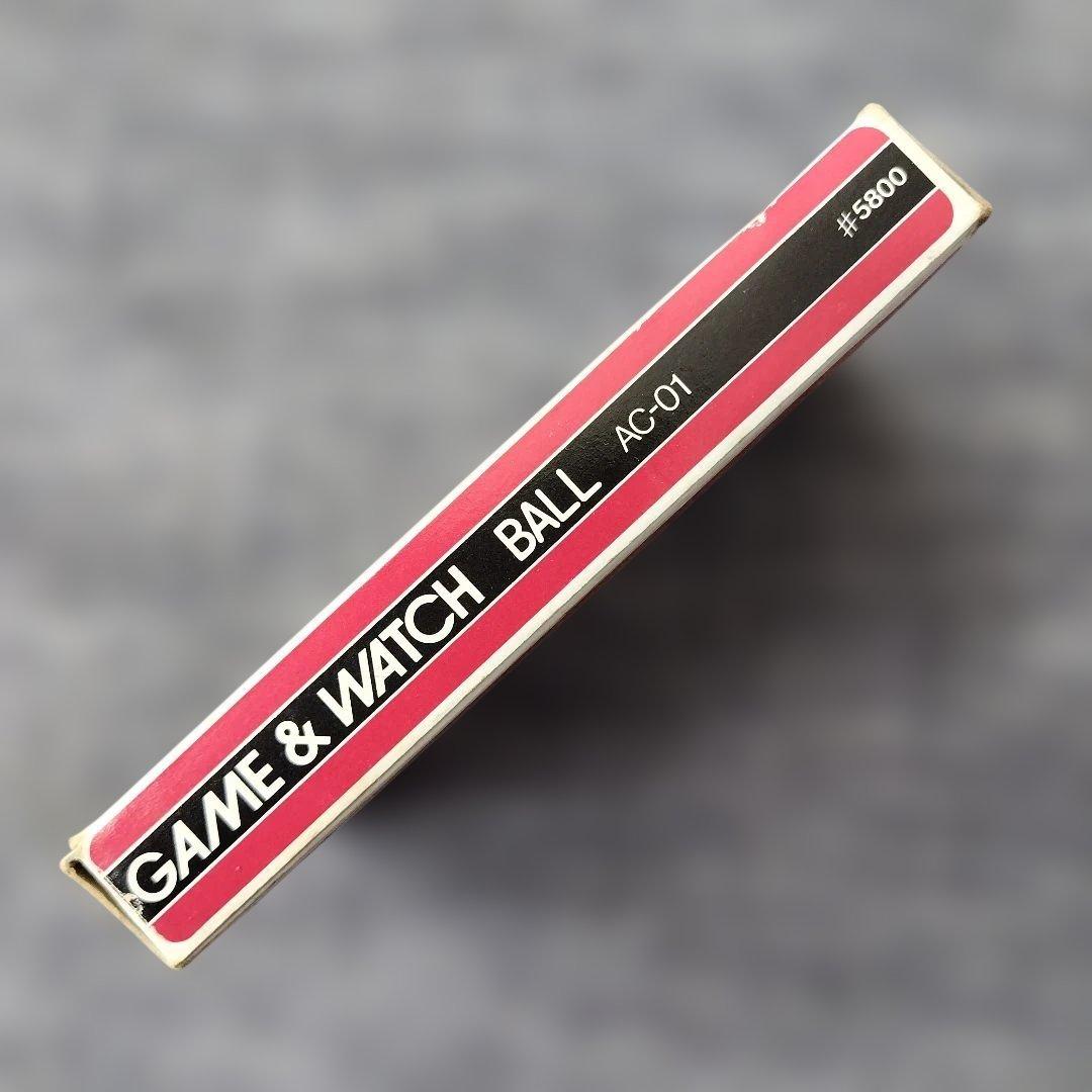 ゲームウォッチ ボール　箱、説明書付き