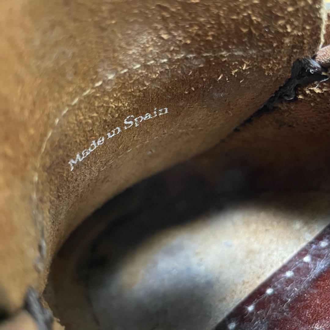 パラブーツ　ローファー　レザー　ブラウン　8