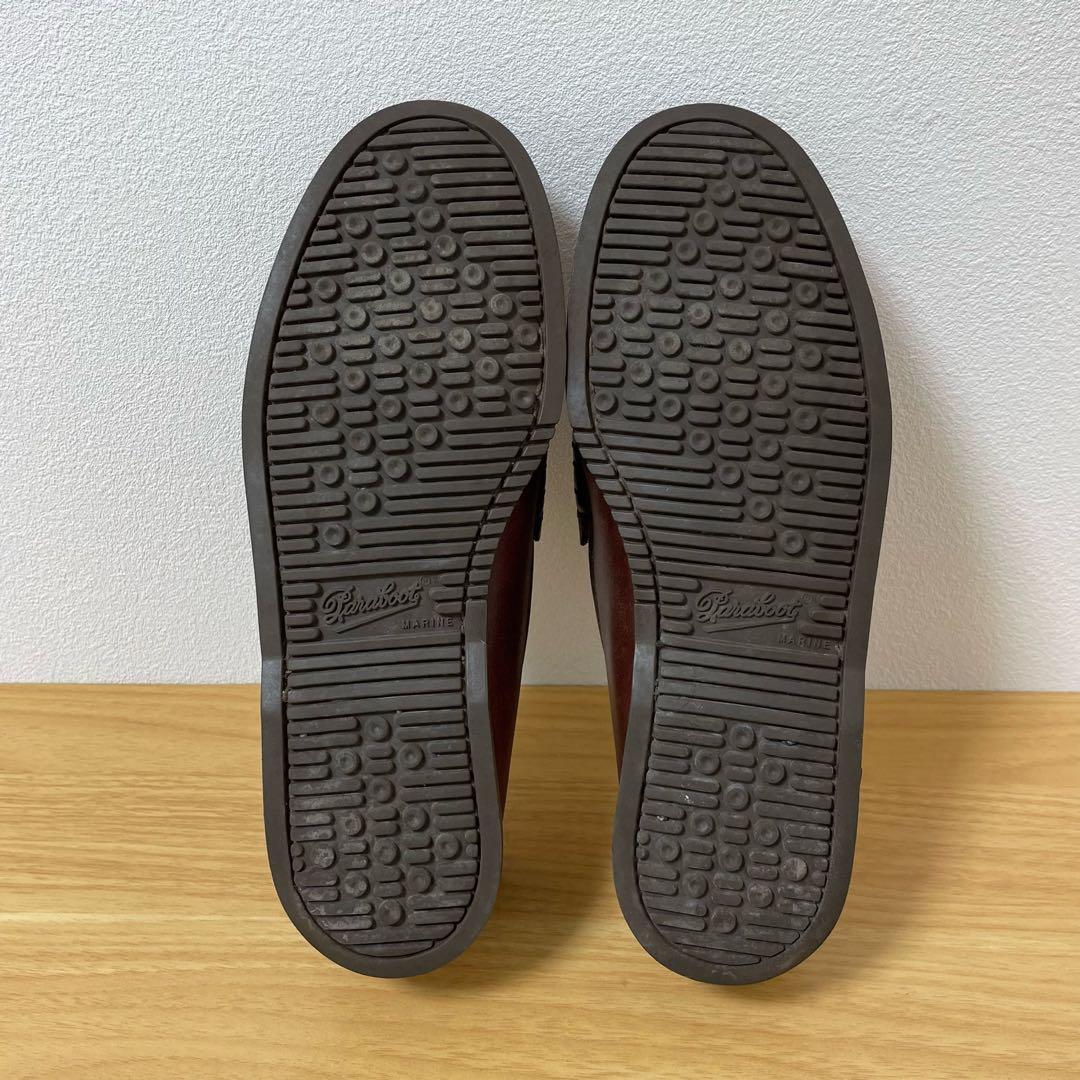 パラブーツ　ローファー　レザー　ブラウン　8