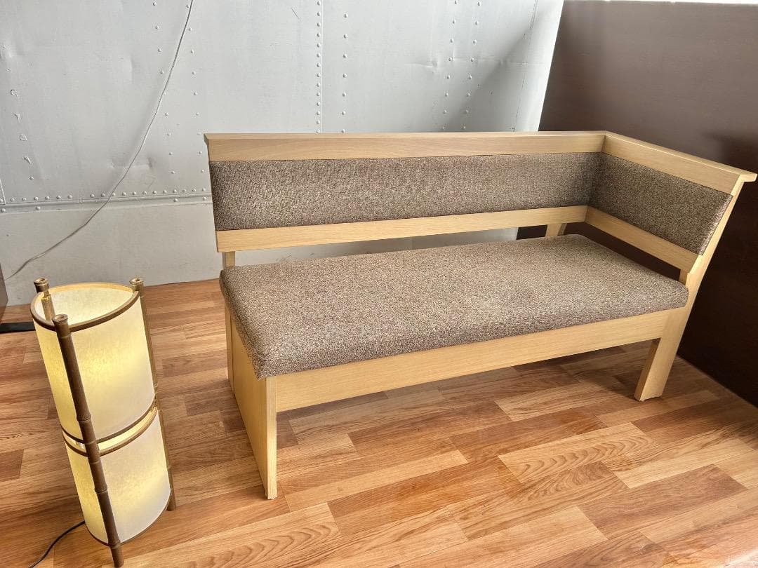 688 シギヤマ家具 カウチソファ 北欧 モダン ナチュラル 美品 ダイニング