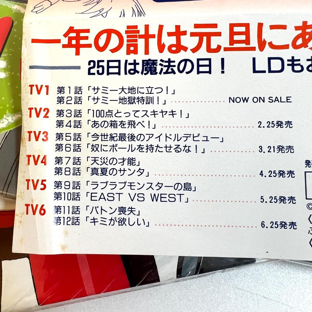 レーザーディスク　魔法少女　プリティーサミー　LD-BOX+4　『天地無用！』