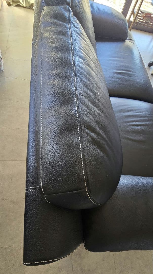 本革 3人掛けソファー