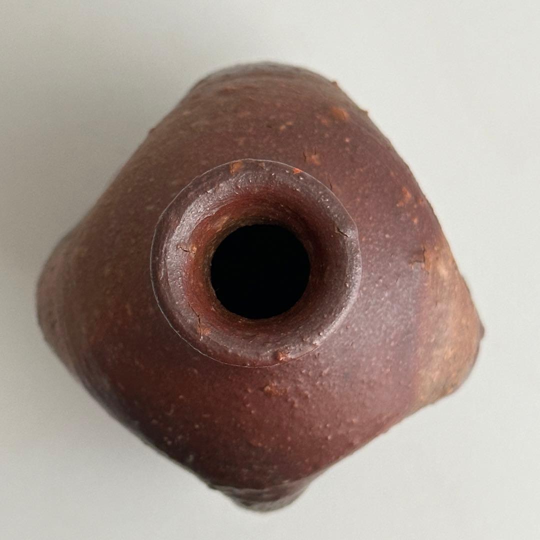 原田拾六  備前 酒器 徳利 共箱 直しあり