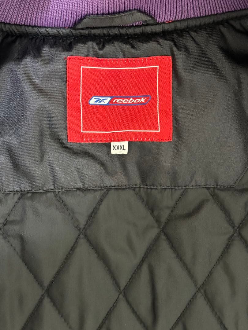 【希少 大きめ2XL】Reebok×Lakers NBA スタジャン ジャケット