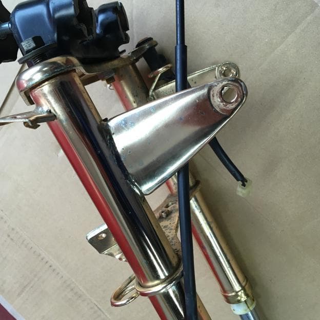 値下げしましま　ゴ－ルドモンキ－ フロントフォ－ク　ホンダ純正品