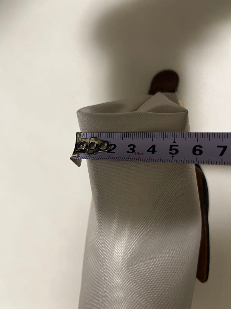 ロンシャン　ル　プリアージュ　オリジナルハンドル付きポーチ　パピエ