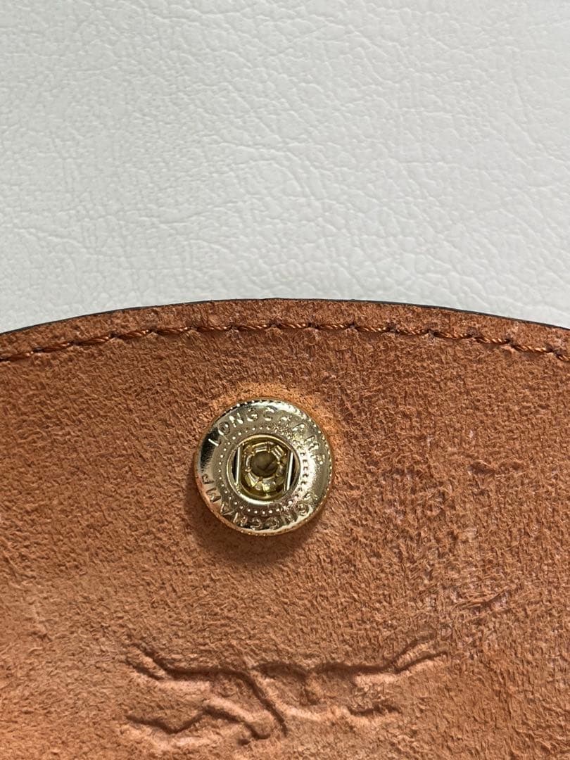 ロンシャン　ル　プリアージュ　オリジナルハンドル付きポーチ　パピエ