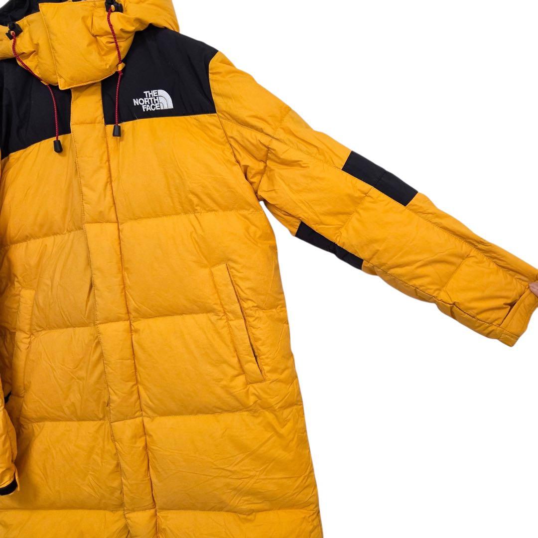 古着　ノースフェイス　ロングダウンコート　ダウンジャケット　140 韓国