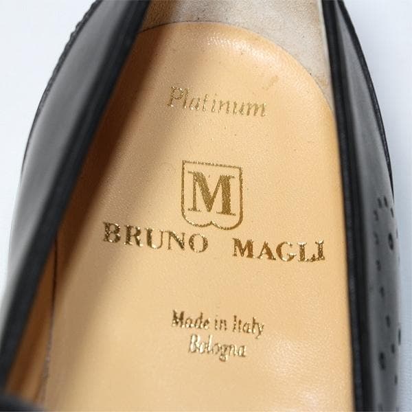 た*ち様 ブルーノマリ スリッポン ローファー ビジネスシューズ 9 イタリア製