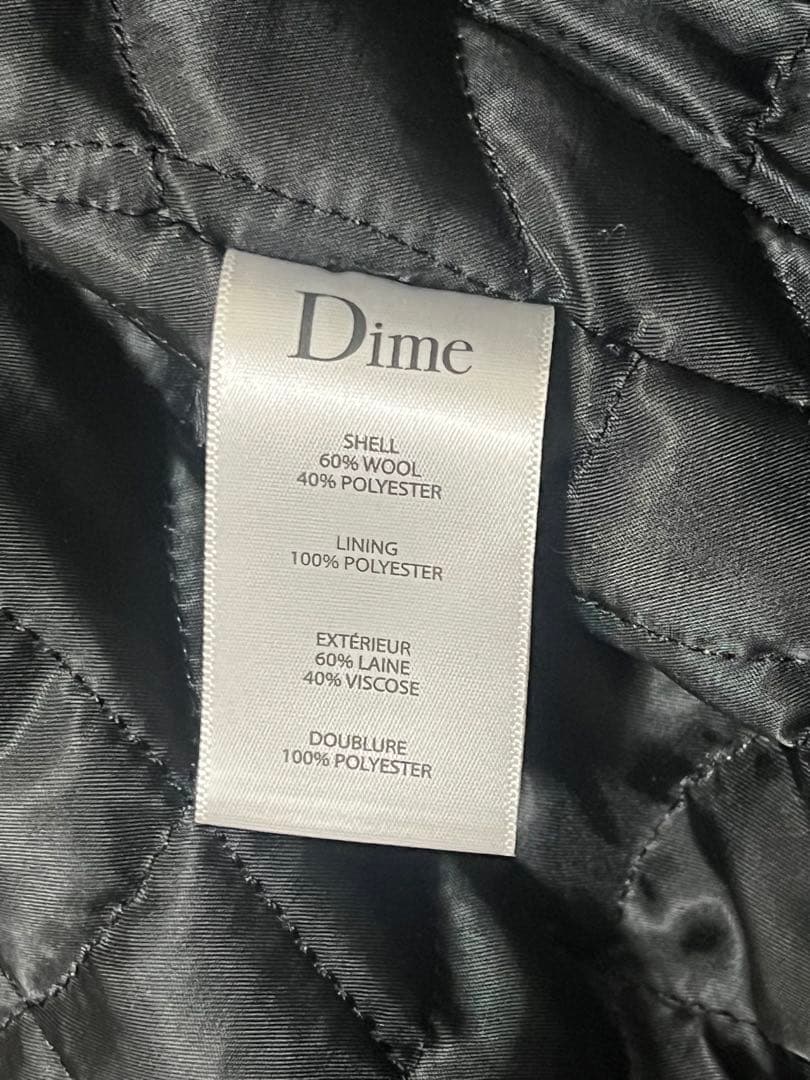 【Dime】ダイム ウールジャケット スタジャン 美品 サイズS 短丈 ワイド