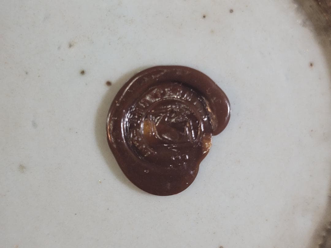 中国 染付 蓋壷 時代物 DT170