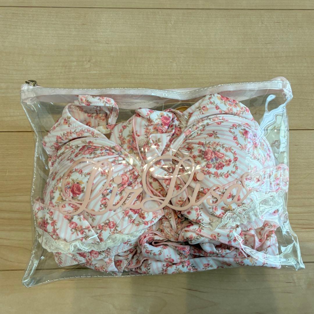 LIZ LISA（リズリサ ） 花柄 セパレート水着セット（ポーチ付）