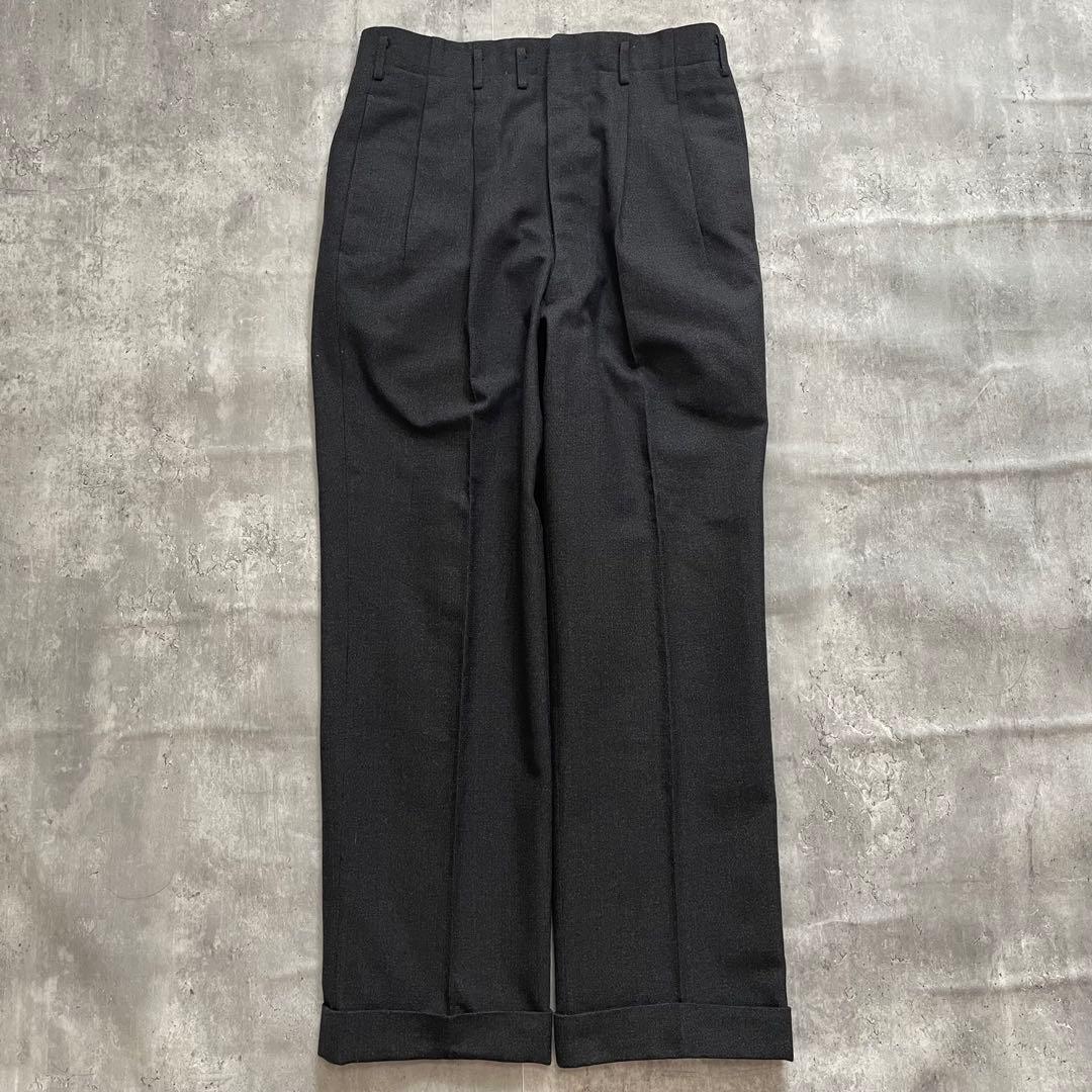 3点セット✨ ダブル スーツ セットアップ ダークグレー ピンズ 成人式 M