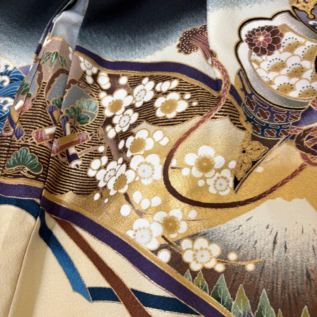 七五三 五歳‼️美品‼️黒地 豪華男の子 龍兜完全️フルセット‼️お家から揃え無 逸品‼️