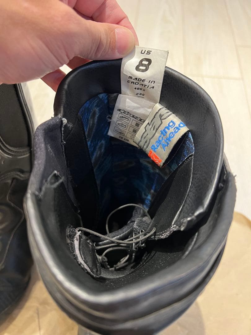 ALPINESTARS SMX US8 EU42 ブラック アルパインスターズ