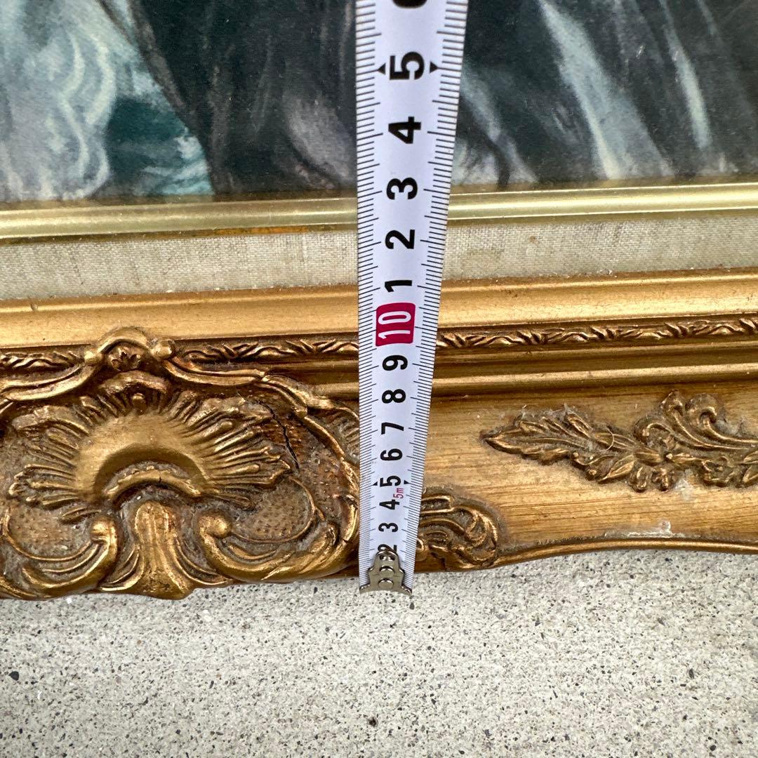 額縁　特大　ヴィンテージ　鏡　アンティーク　F10？　フレーム　額縁　インテリア