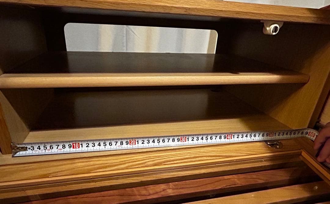 関家具 CRUSH GATE ナチュラルウッド テレビボード スリットデザイン