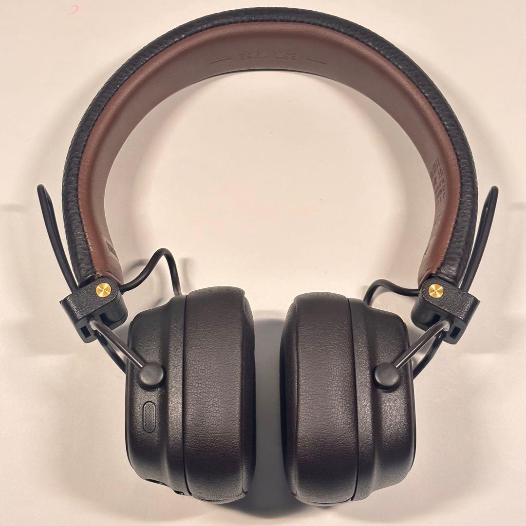 Marshall Major V ワイヤレスヘッドホン ブラウン