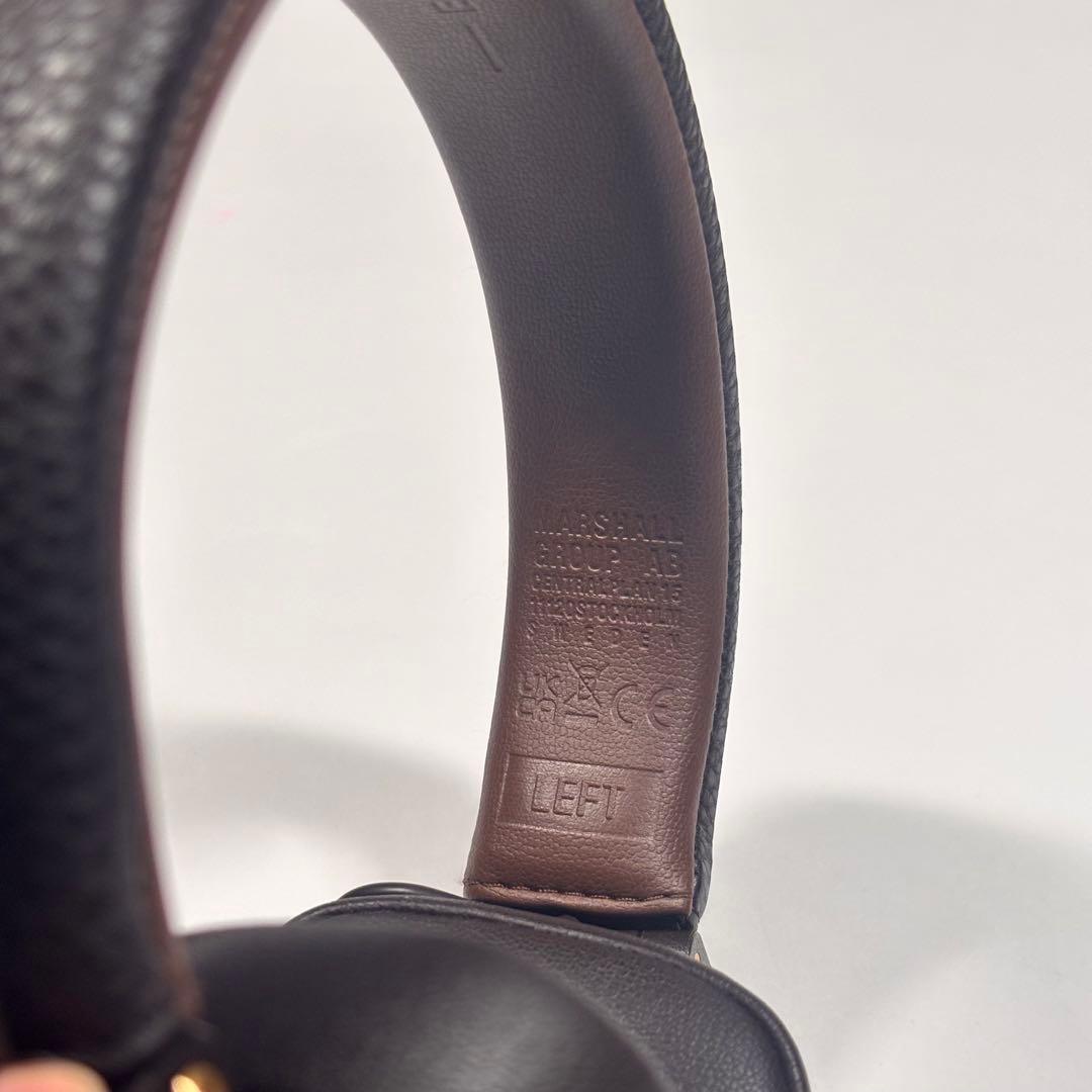 Marshall Major V ワイヤレスヘッドホン ブラウン