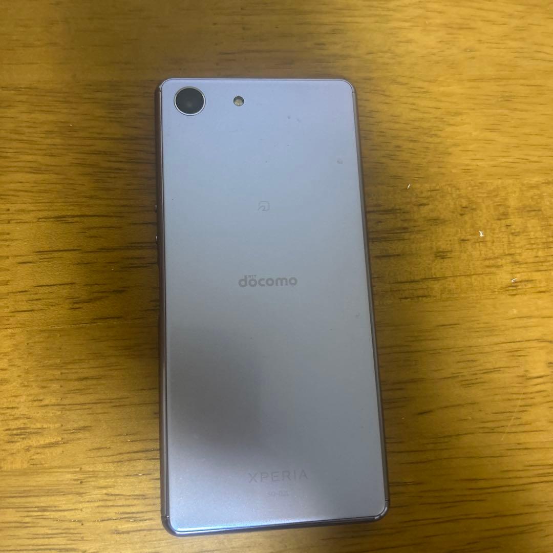 Sony Xperia スマートフォン パープル docomo
