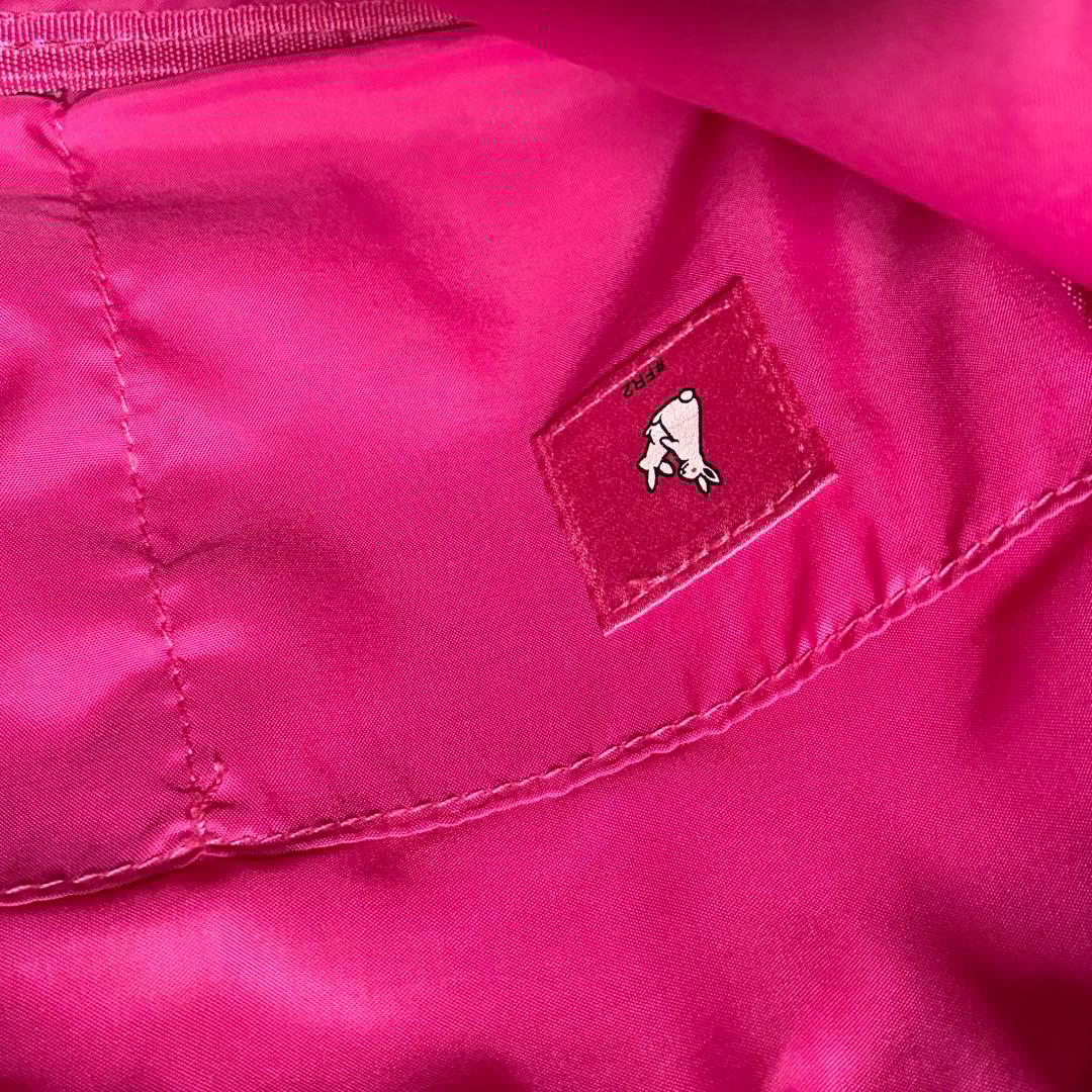 FR2 ピンク　ショルダー　バッグ　梅　うさぎ　肩掛け　鞄