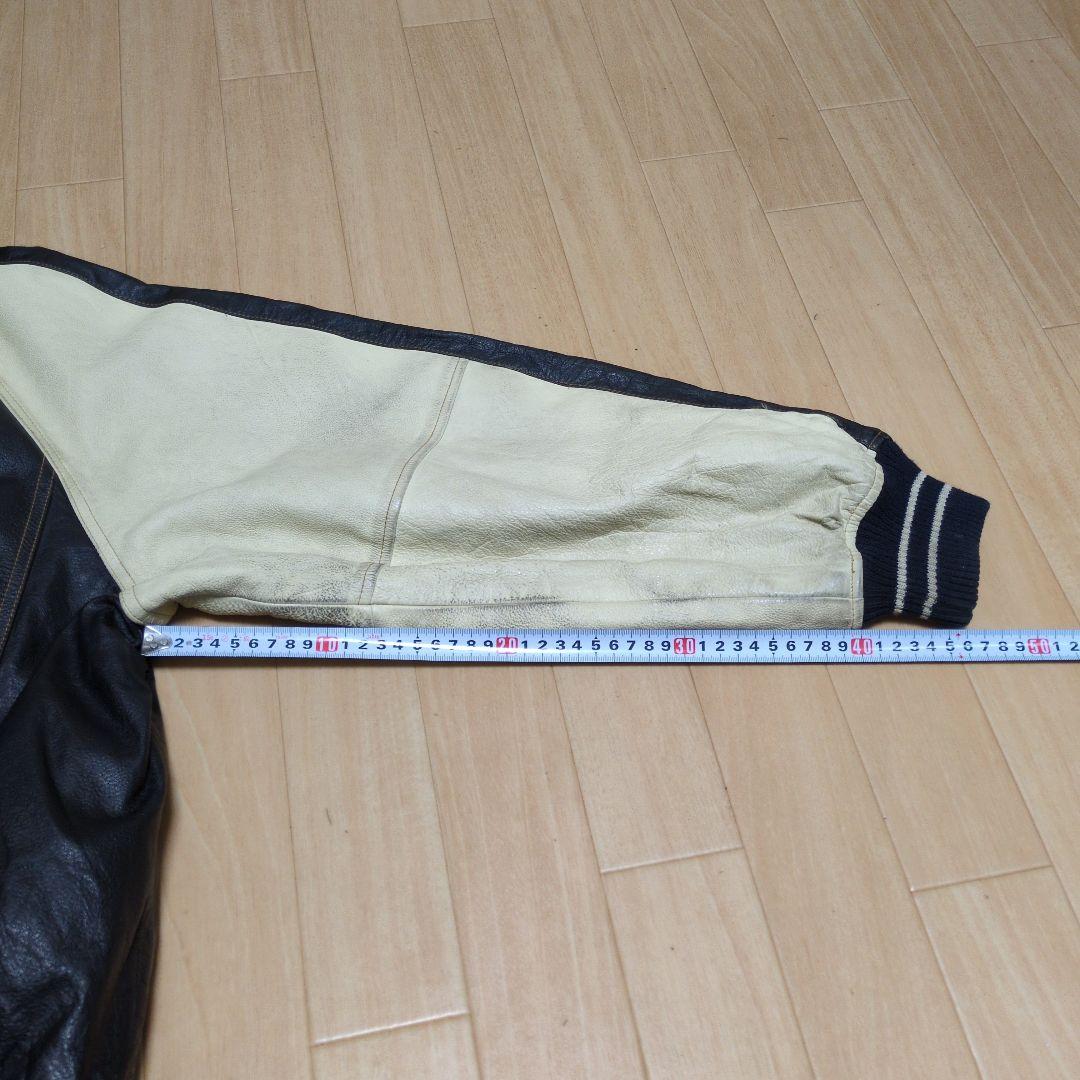 90s〜 GUESS オールレザー スタジャン ビッグサイズ