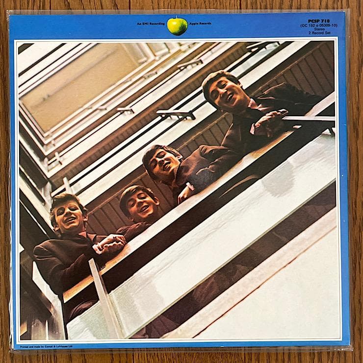 ★UK オリジナル盤 ビートルズ「赤盤」＆「青盤」