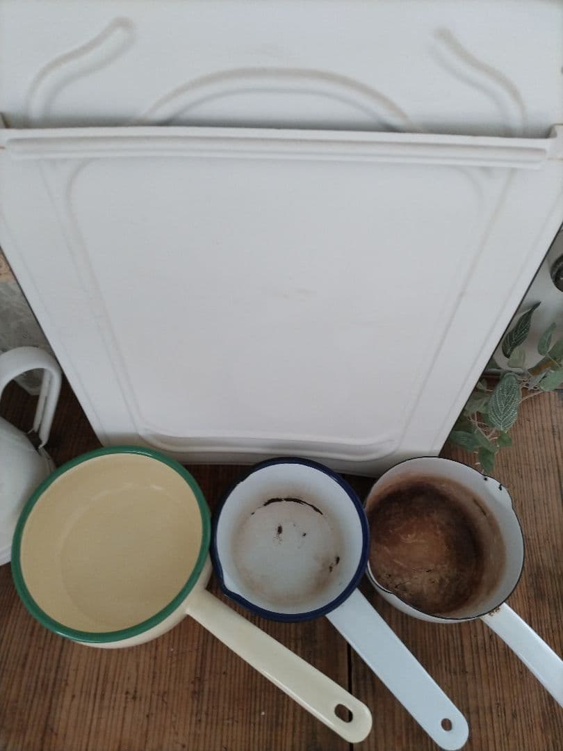 アンティークホーロー　ヴィンテージホーロー　ドイツ フランスアンティーク