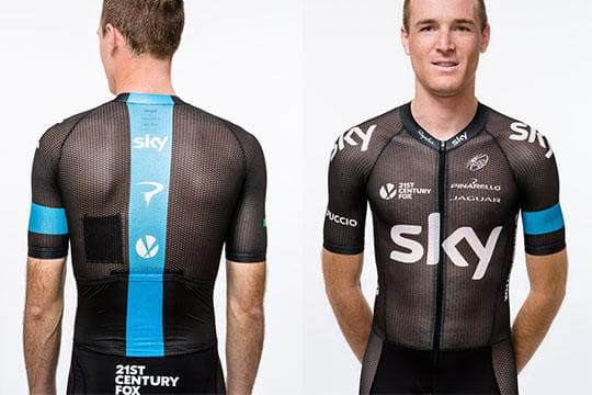 【超希少】Rapha Team Sky プッチョ選手支給品 エアロジャージ