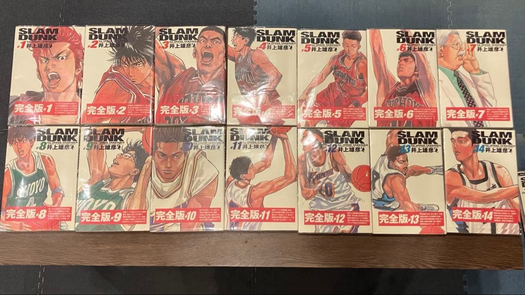 週末限定値下げ→SLAM DUNK 完全版全24巻セット