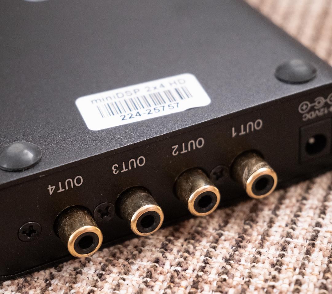 スピーカー・ウーファー miniDSP 2x4 HD