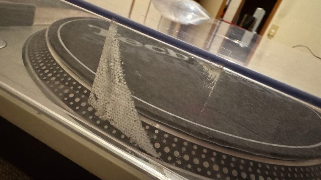 り*り様 Technics SL-1200MK3Dターンテーブル 起動、接続は確