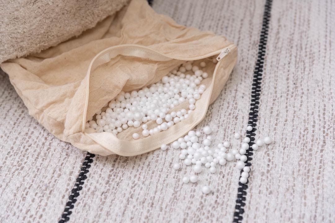 オットマン 椅子 北欧 コットン 大きめ グレー FAB-001 N01