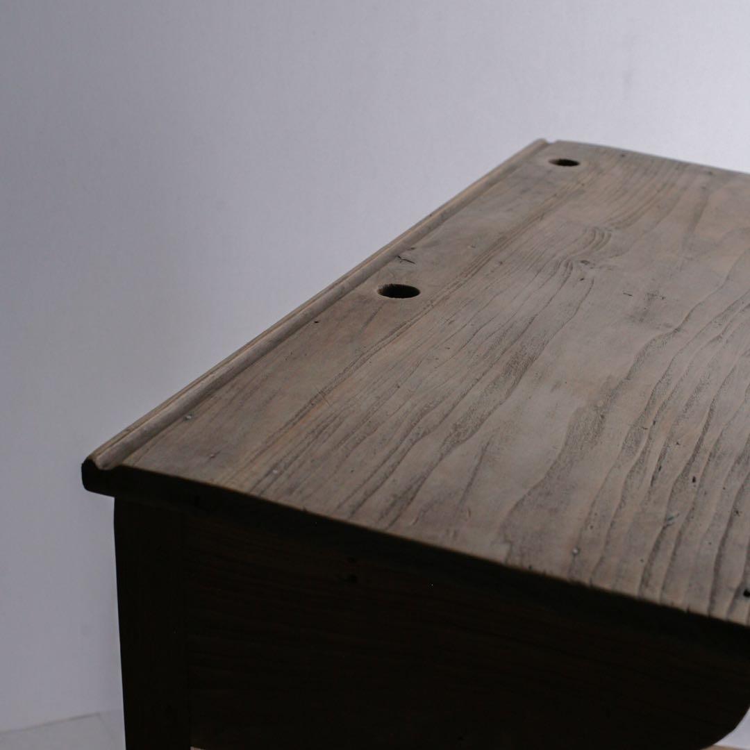 オーク材 フランス アンティークデスク 無垢材 プロカント 古家具