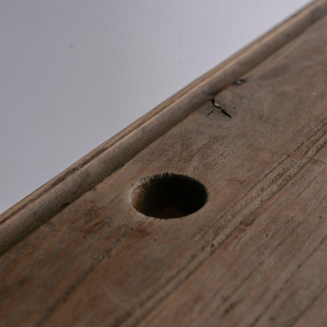 オーク材 フランス アンティークデスク 無垢材 プロカント 古家具