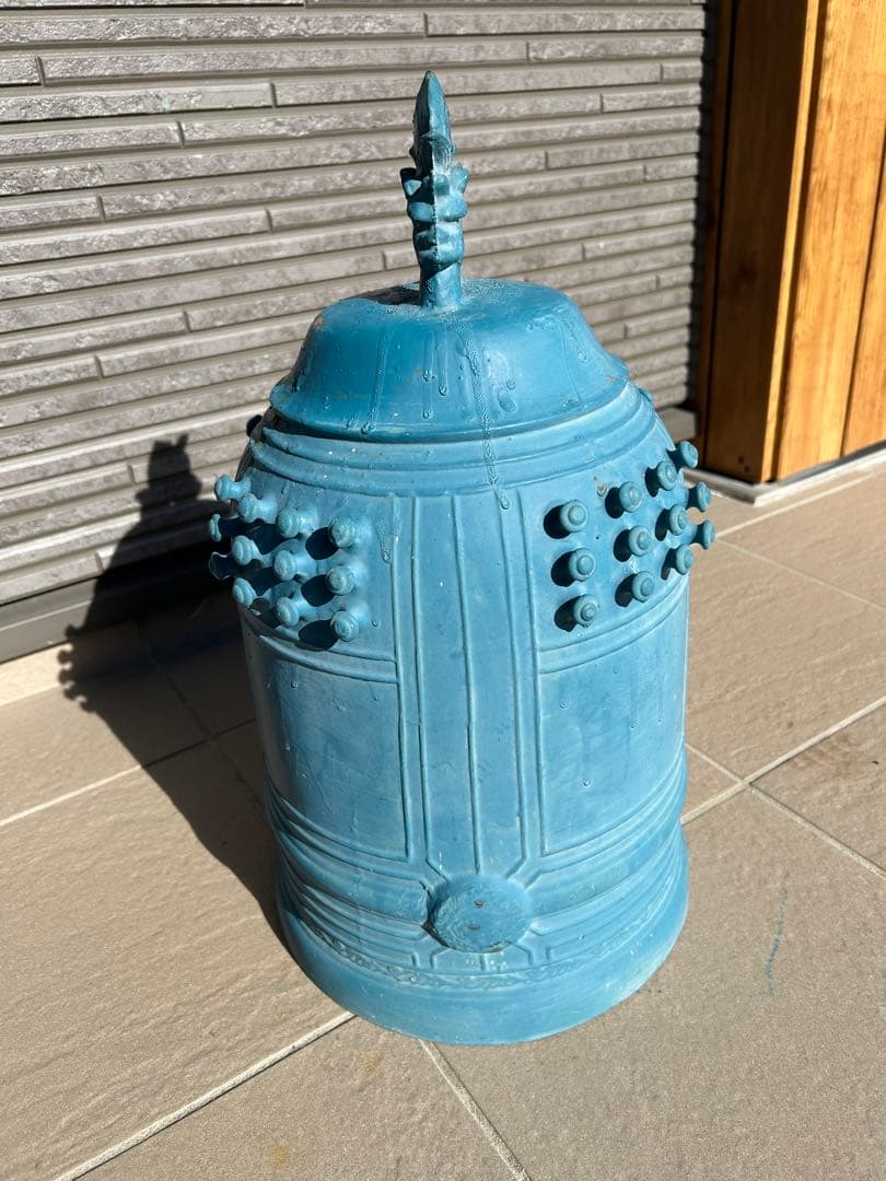 古銅製 半鐘 吊鐘 釣鐘 アンティーク 昭和レトロ　消防用