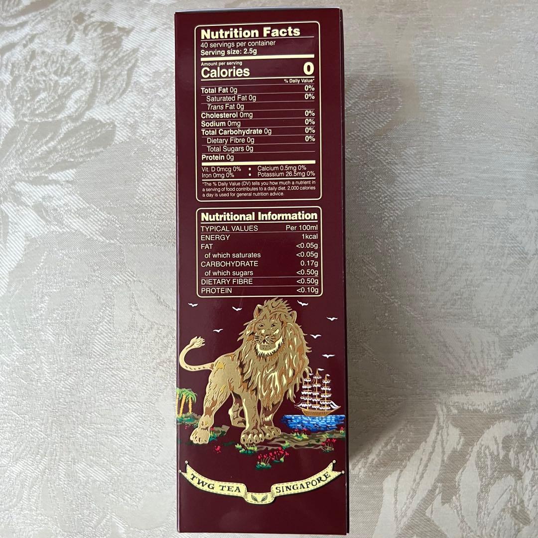 新品TWG紅茶BOX入り4缶セット