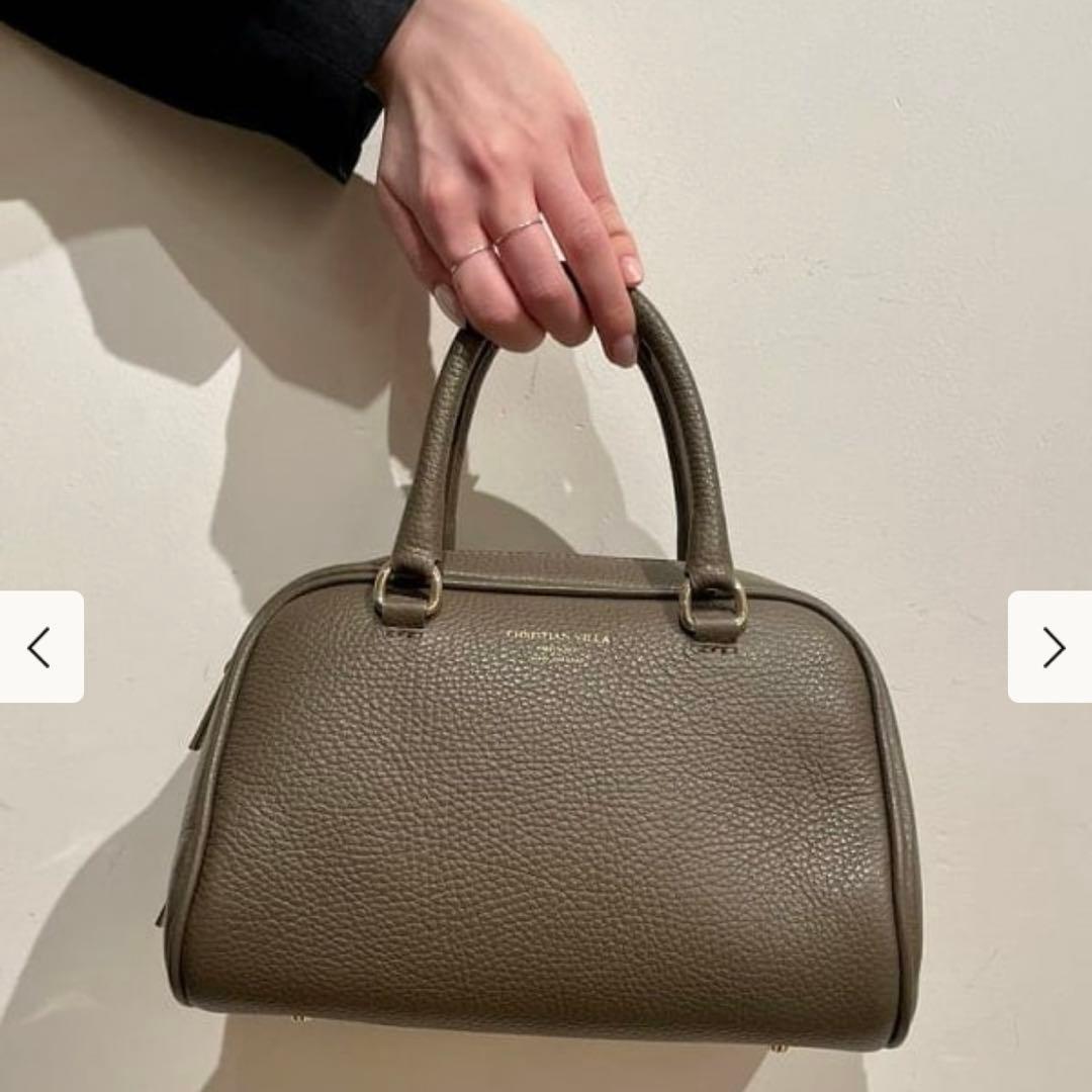 定価約3万 新品 タグ付 CHRISTIAN VILLA ミニボストンバッグ