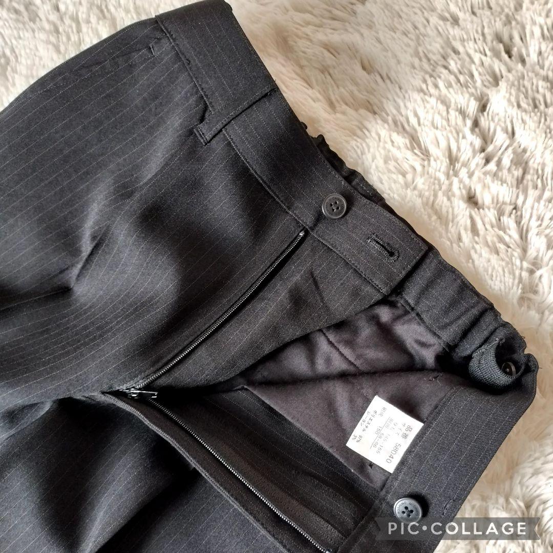 【極美品】ミチコロンドン 男の子フォーマルスーツ 150｜卒服 6点セット黒