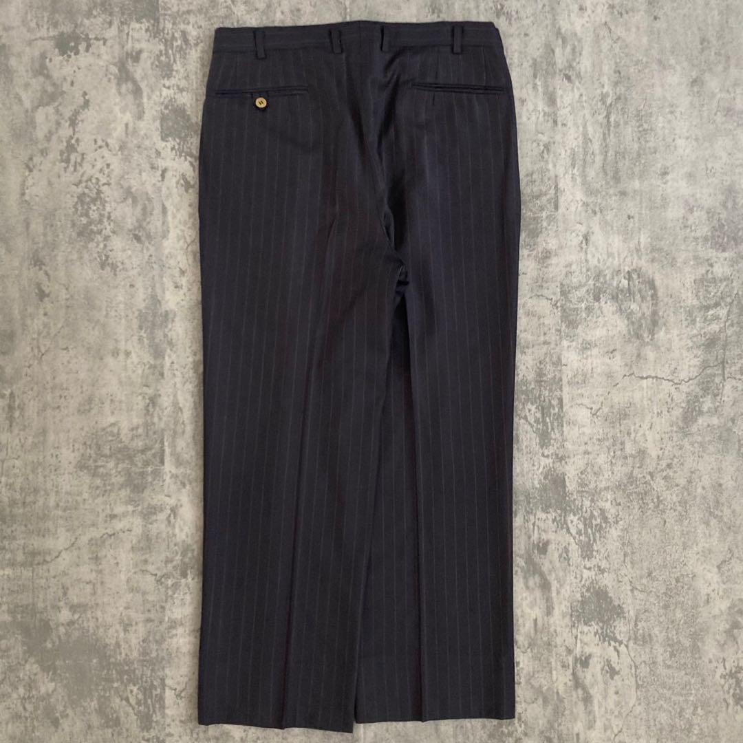 極美品 極上ウールダブルスーツ × Yves Saint Laurentネクタイ