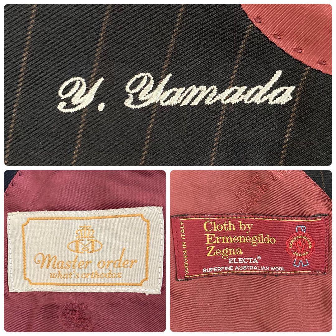 極美品 極上ウールダブルスーツ × Yves Saint Laurentネクタイ