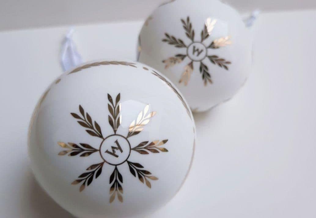 ウェッジウッド　オーナメント　ワイルドストロベリー＆ルネサンスゴールド