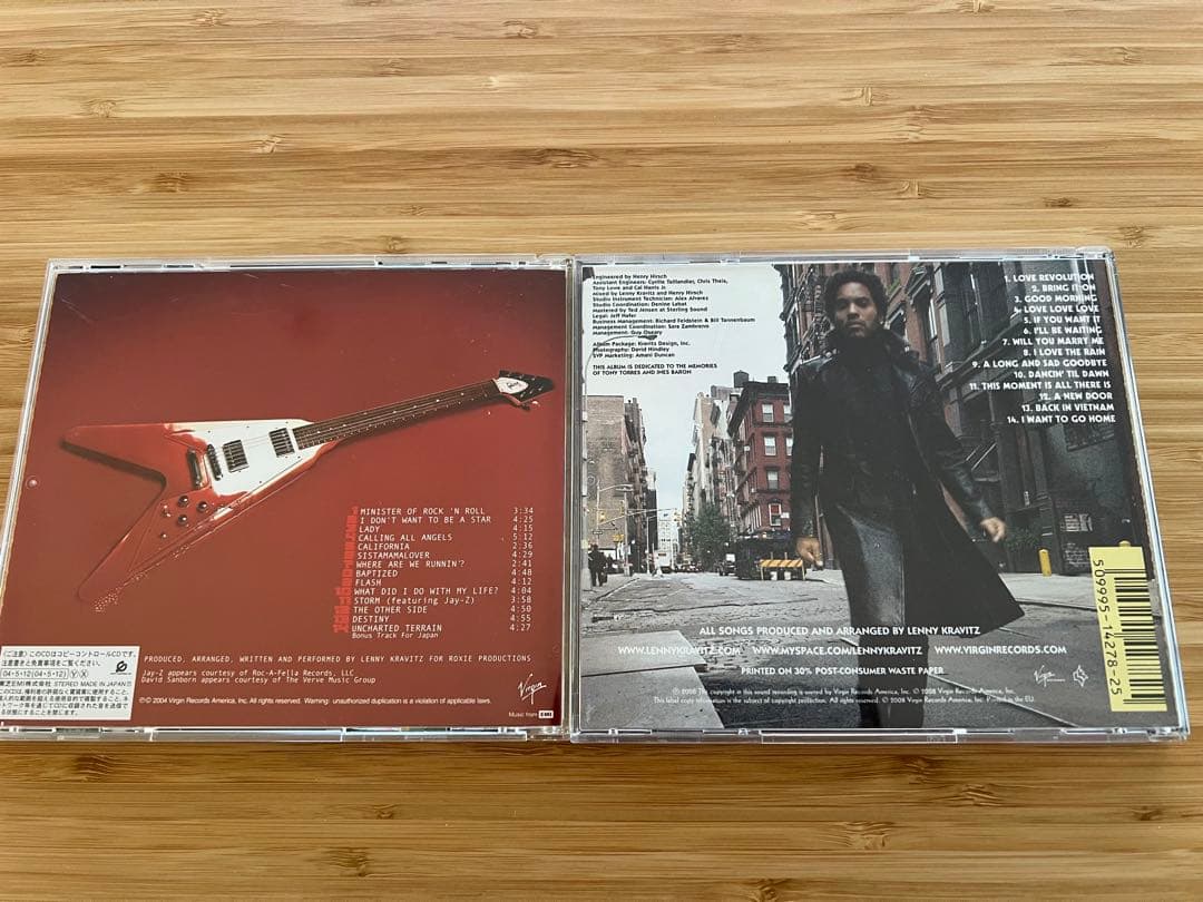 レニー・クラヴィッツほぼほぼコンプリート CD11枚