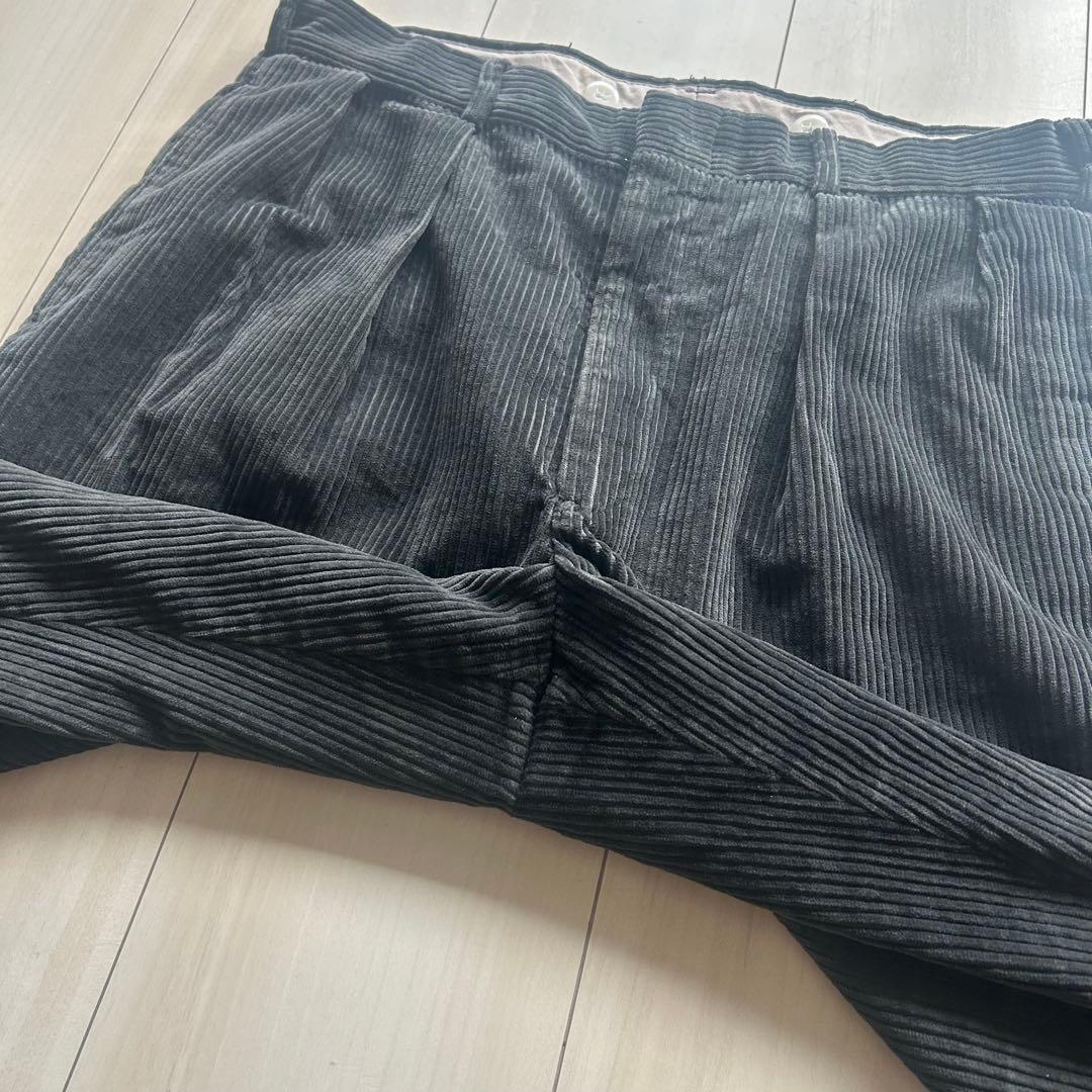 -90s ブルックスブラザーズ ブラックコーデュロイパンツ USA製 32×30
