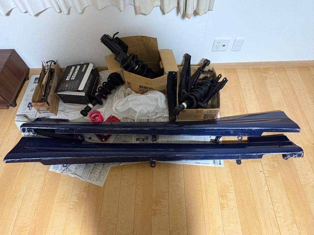 86 zn6 モデリスタサイドステップ　左右